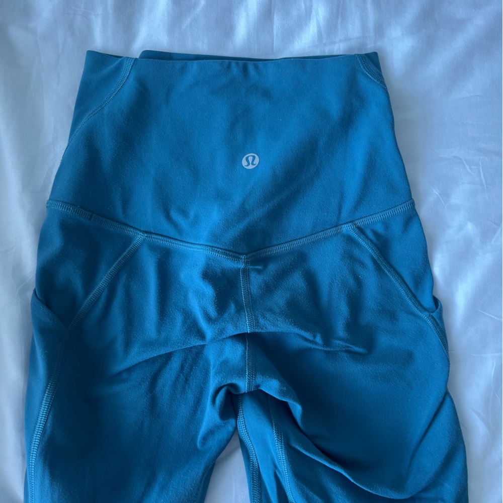 lululemon athletica High-Rise Teal Leggings